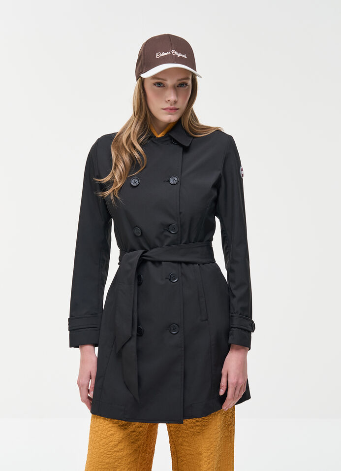 Waterproof trench coat