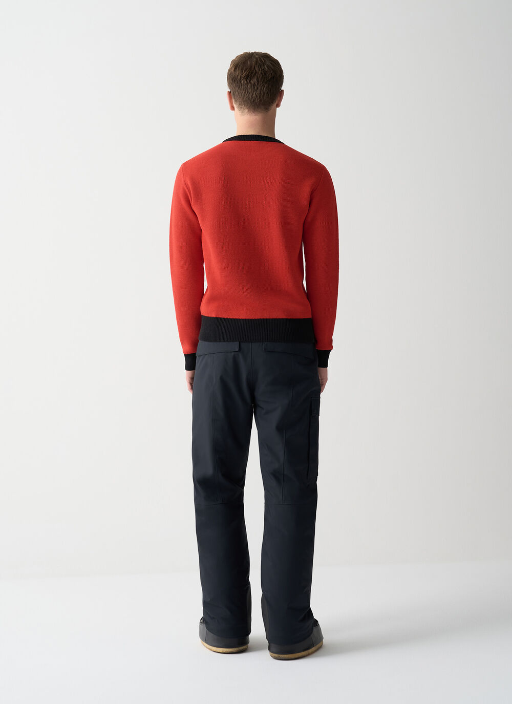 Technical wool pullover image number 3