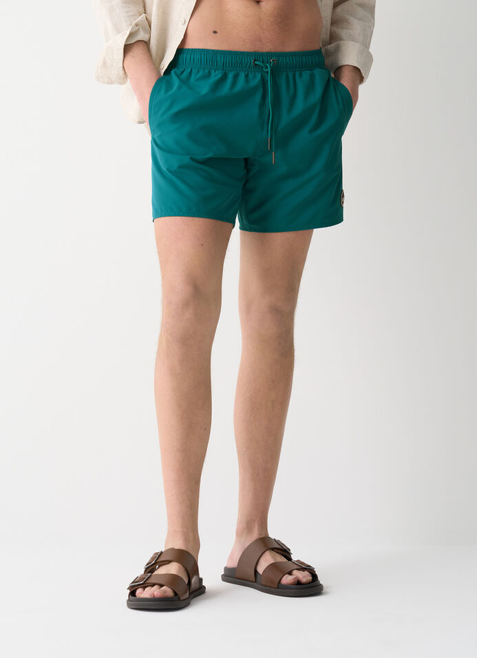 Einfarbige Badehose image number 2