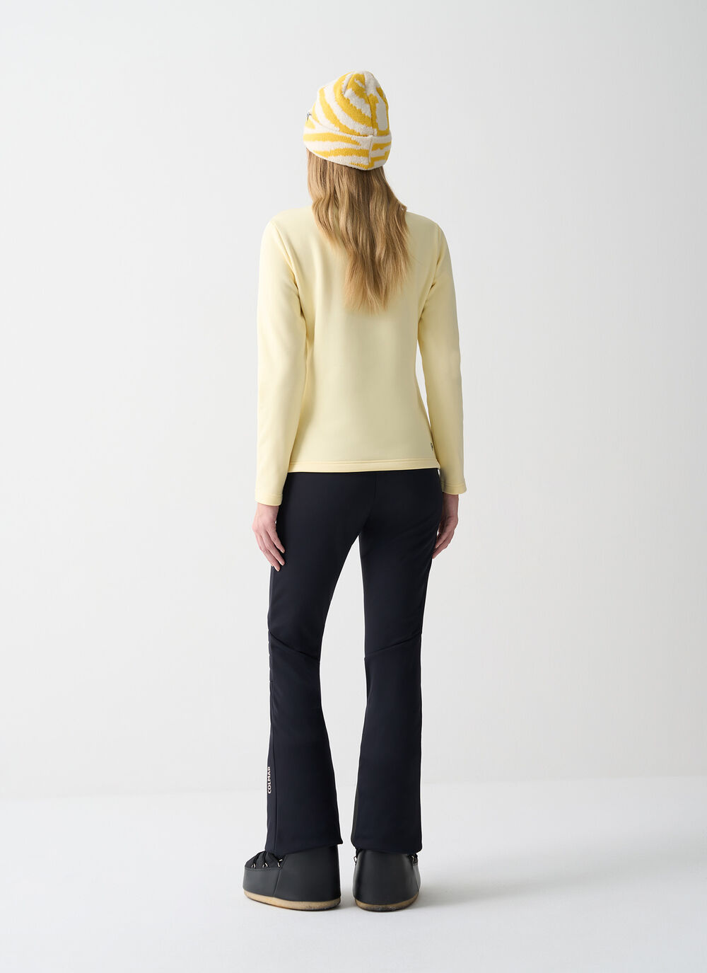 Half-zip stretch ski fleece image number 3