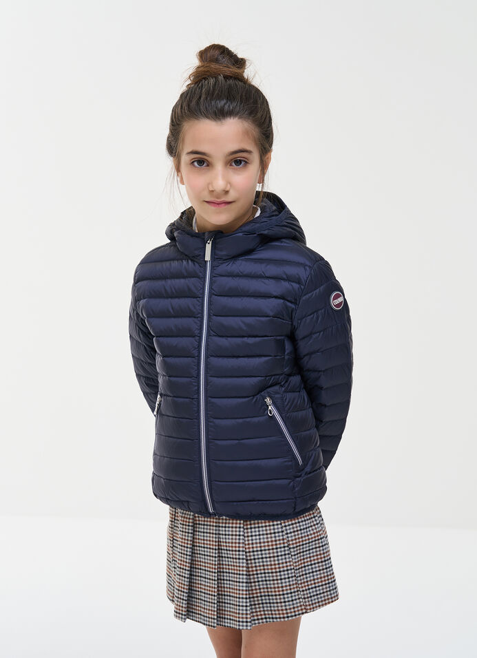 Lightweight Hooded Down Jacket