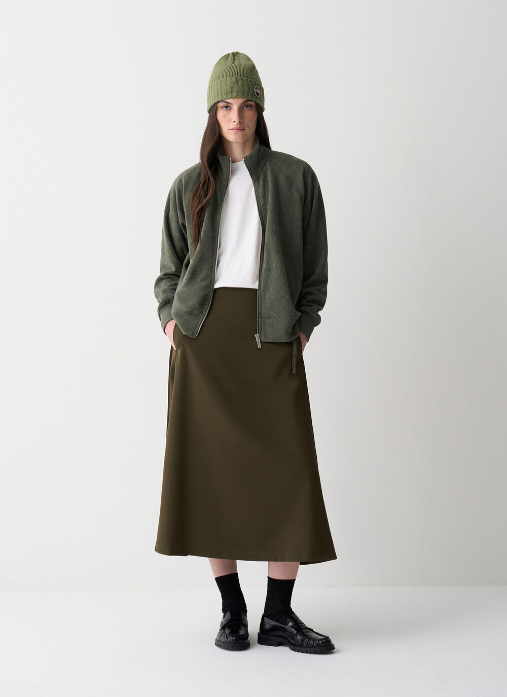 Jupe en forme longueur midi image number 0