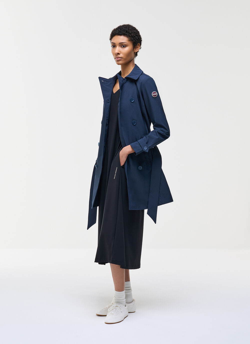 Waterproof trench coat image number 0