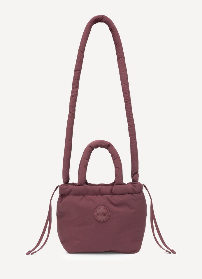 Puffy bucket bag