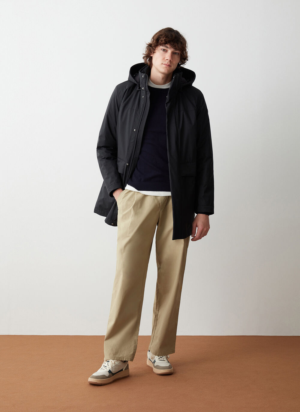 Recycled Essentials padded parka image number 0