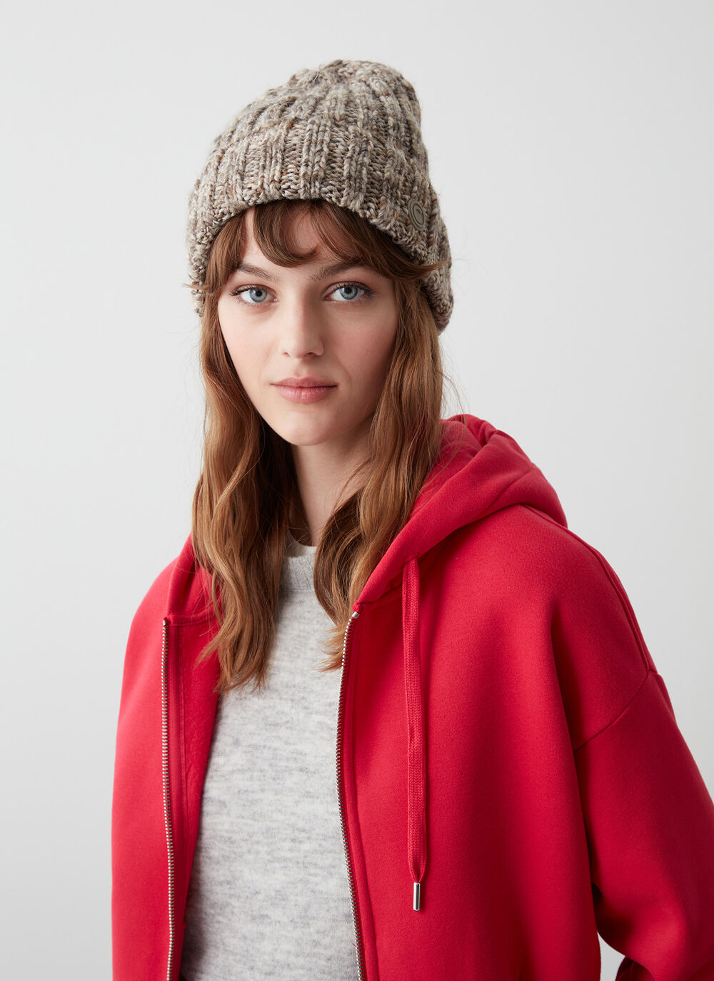 Unisex multi-coloured wool hat image number 0