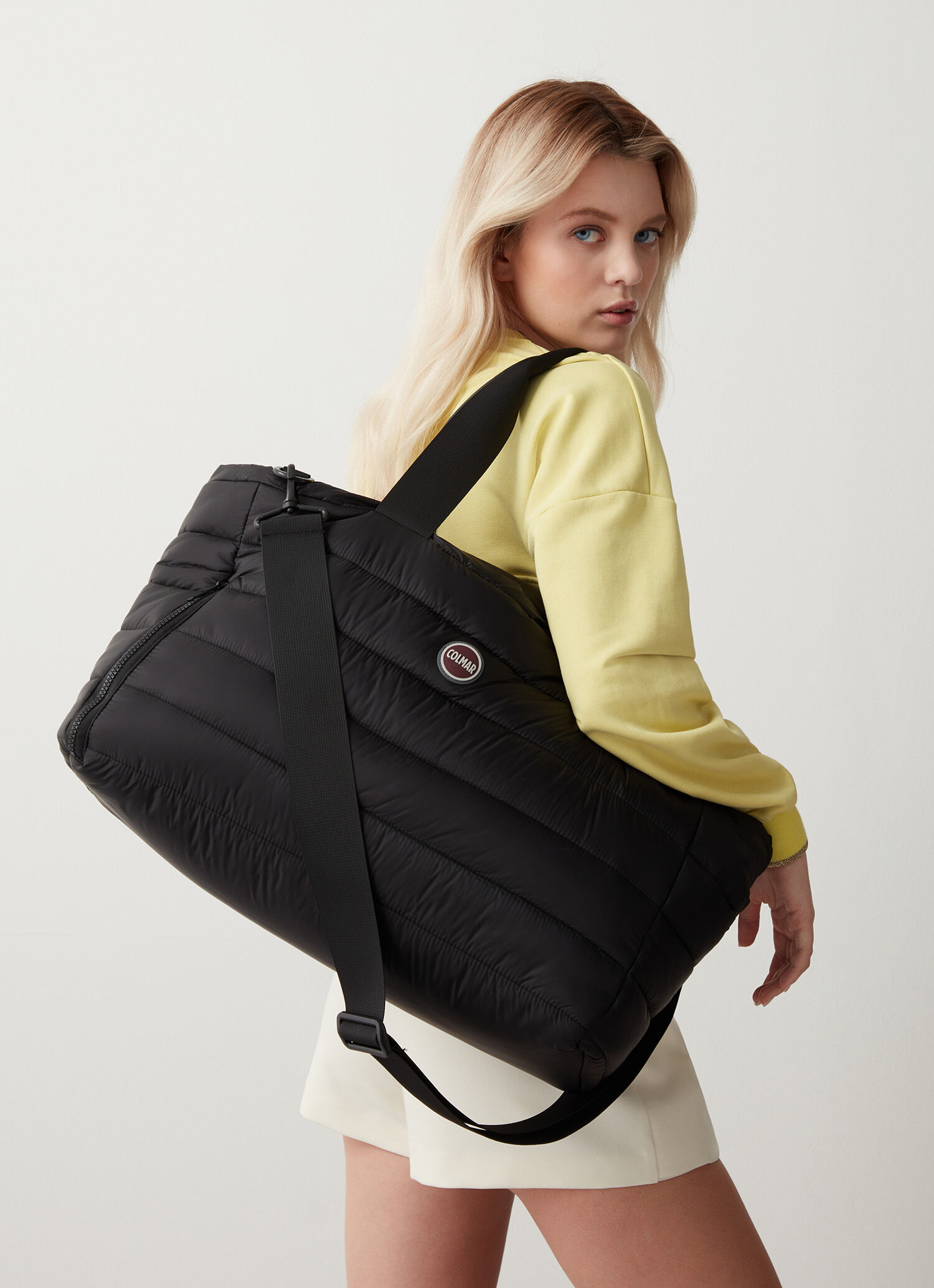 Quilted travel tote hotsell