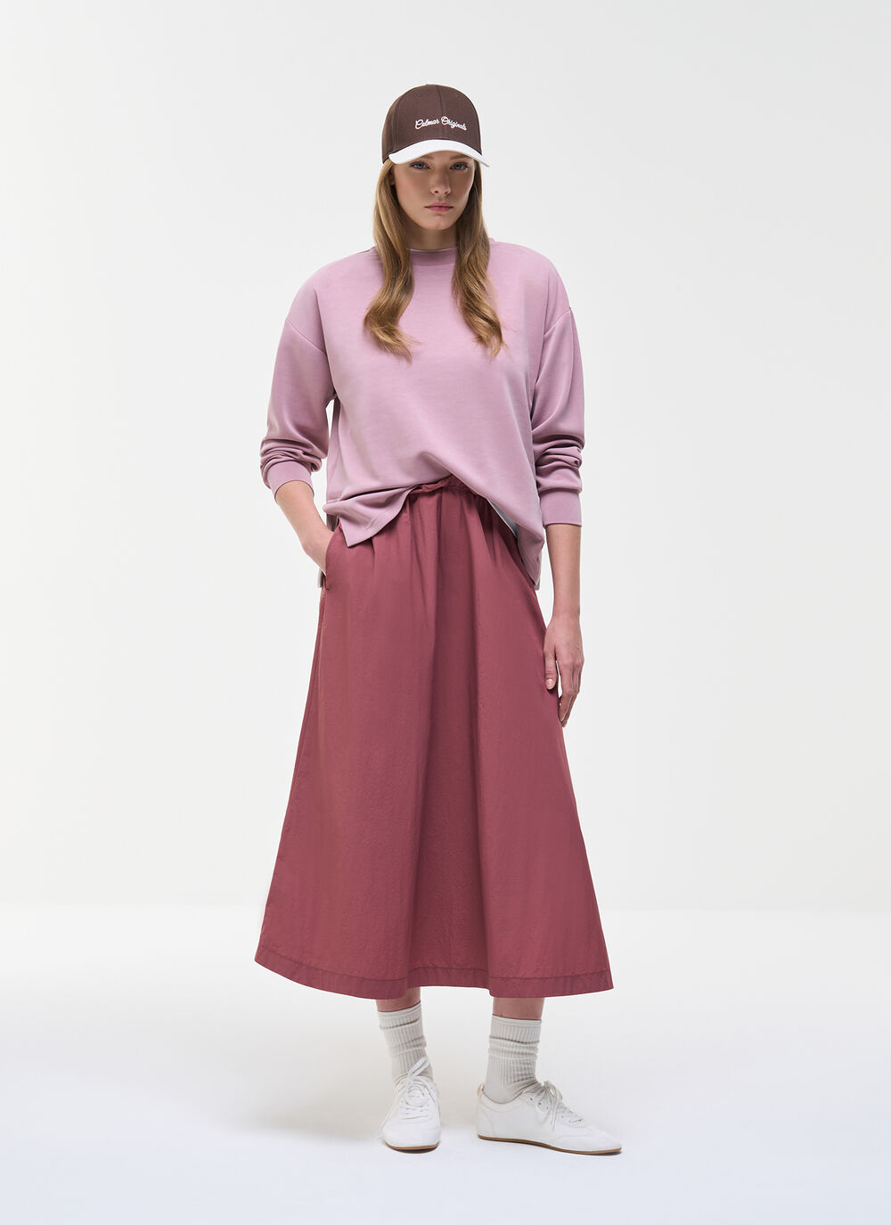 Sweatshirt with side slits image number 1