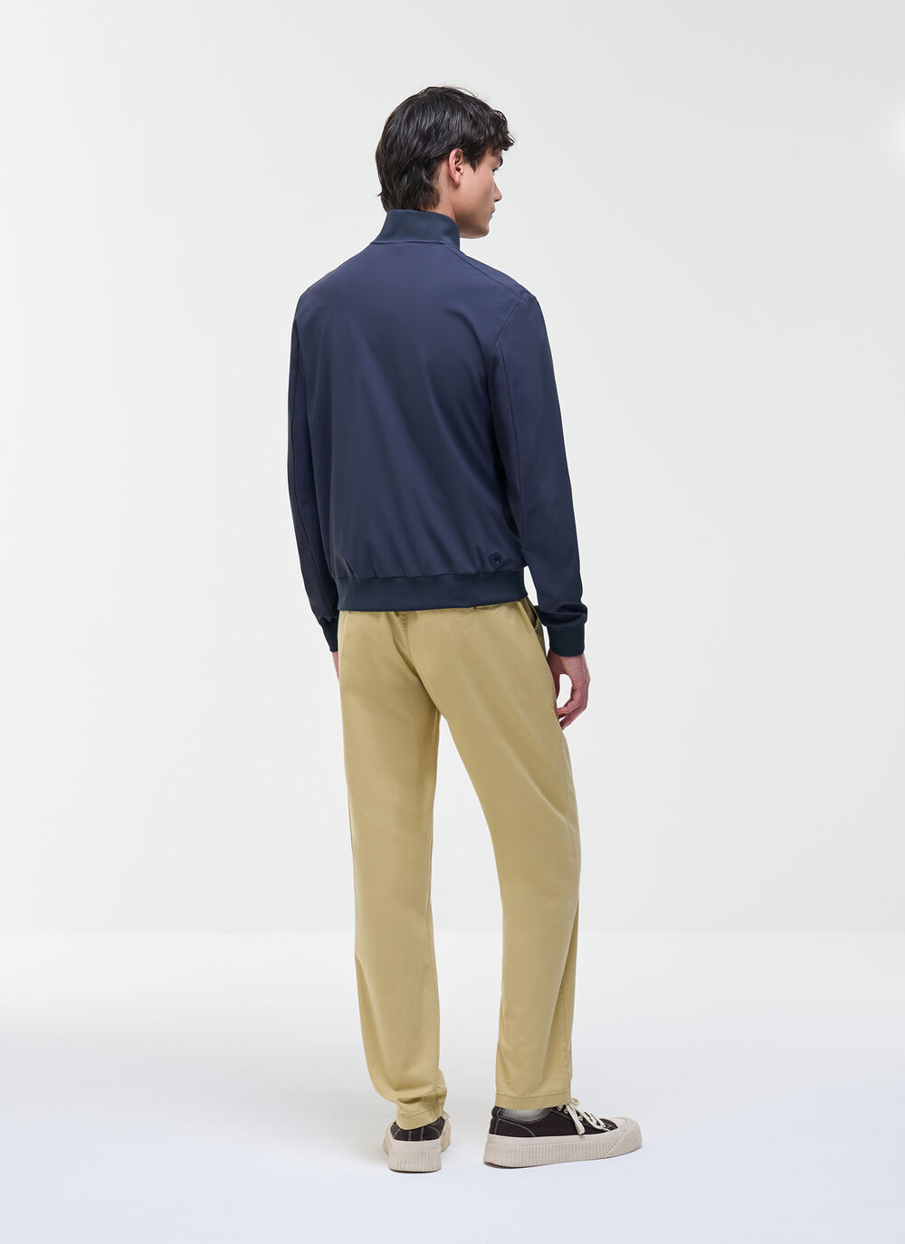 Unlined stretch jacket image number 3