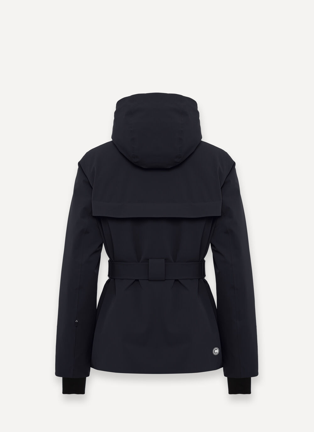 Shaped ski jacket with belt image number 5