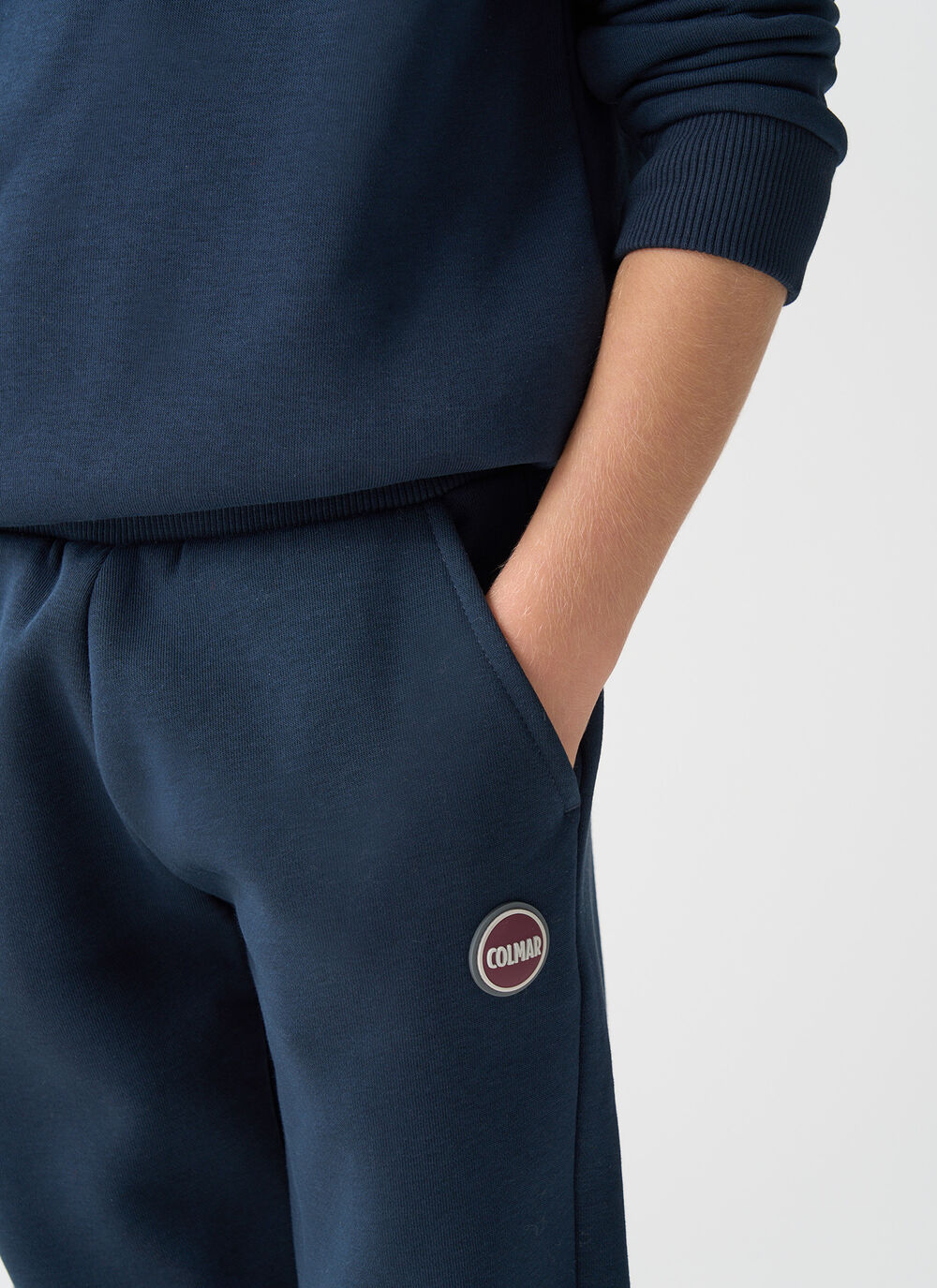 Cotton tracksuit bottoms  image number 2
