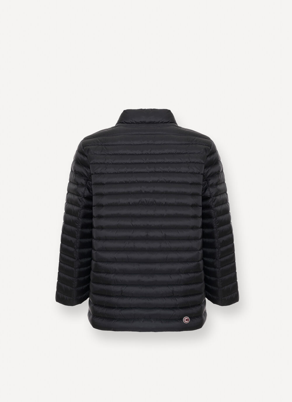 Quilted down-padded cape image number 5