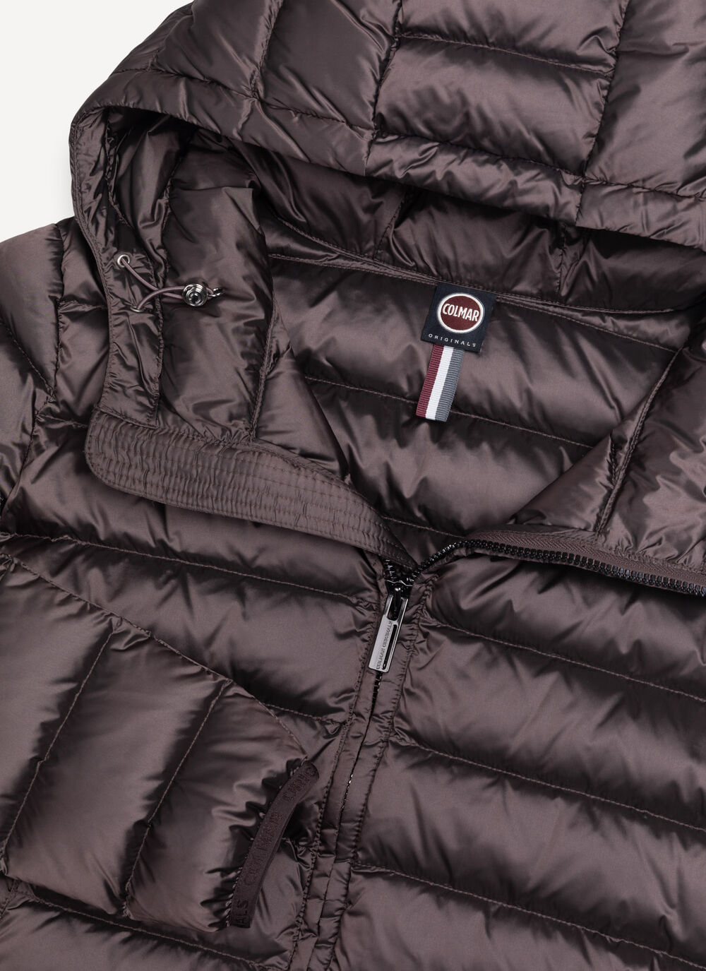 Hooded down jacket 
