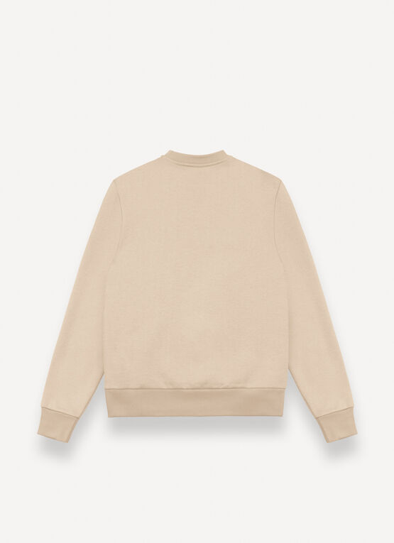 Rundhals-Sweatshirt aus Baumwolle