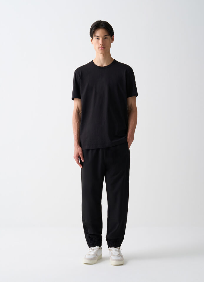 Camiseta de algodón con cuello redondo image number 1