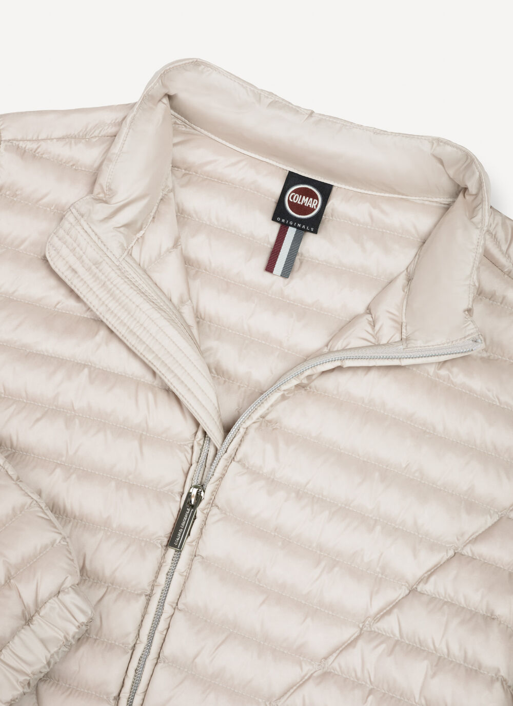 Light down jacket with flared hem image number 6