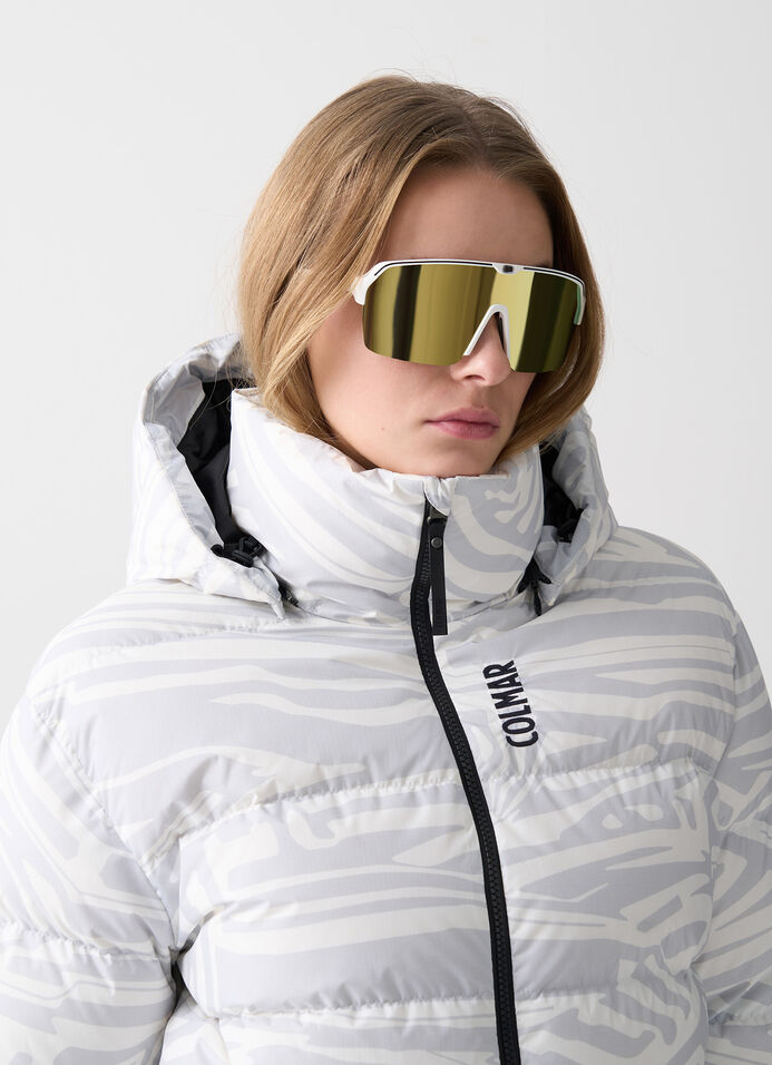 Scratchy padded ski jacket image number 2