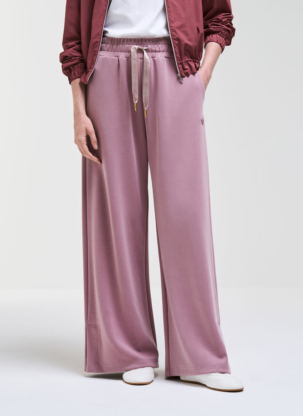 Palazzo tracksuit bottoms image number 1