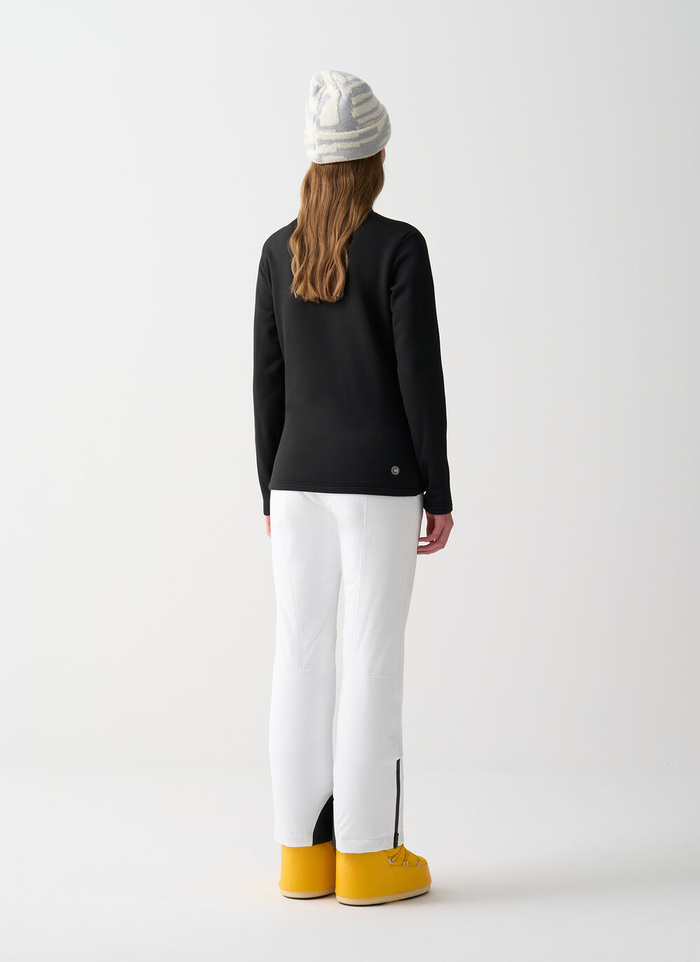 Half-zip stretch ski fleece image number 3