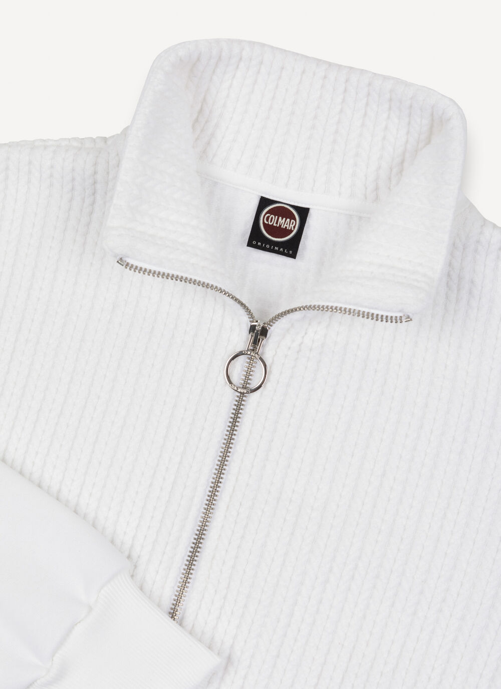 Cable-knit zip-up sweatshirt image number 5