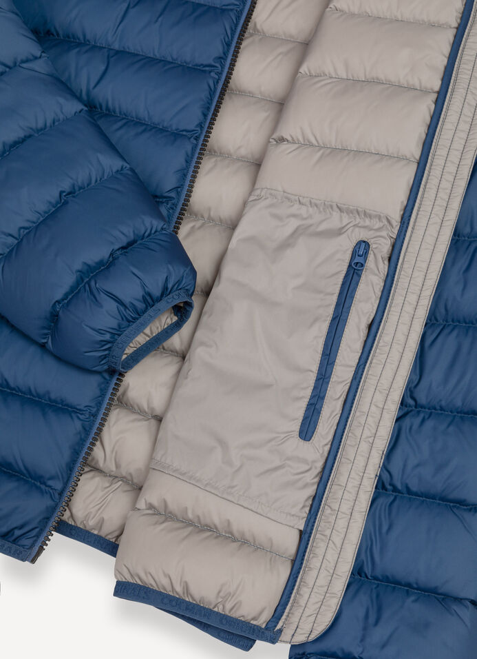 Sporty down jacket with fixed hood image number 6