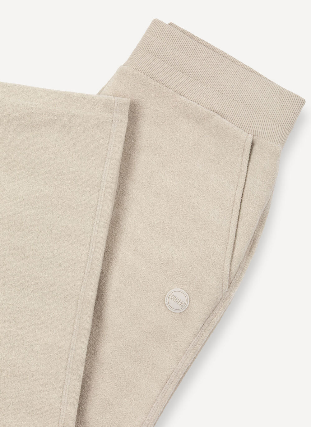 Boucl&eacute; palazzo trousers image number 6