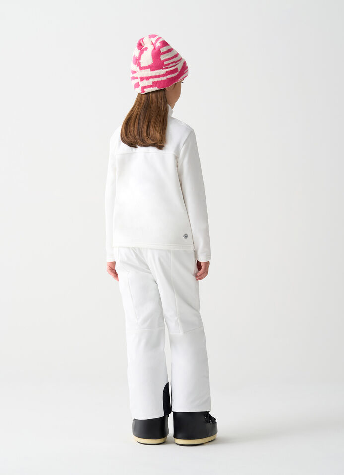 Girl's ski fleece with teddy insert image number 3