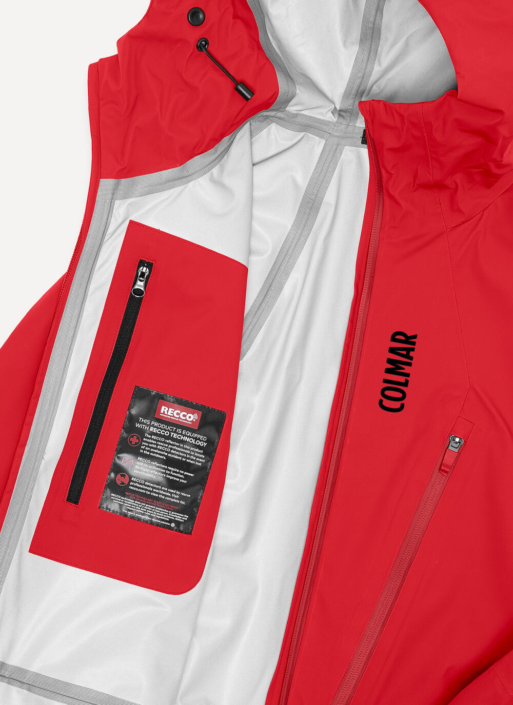 3-layer unpadded waterproof ski jacket image number 6