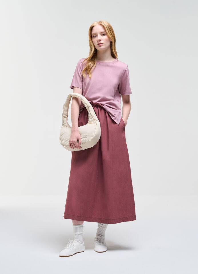 T-shirt with side slits