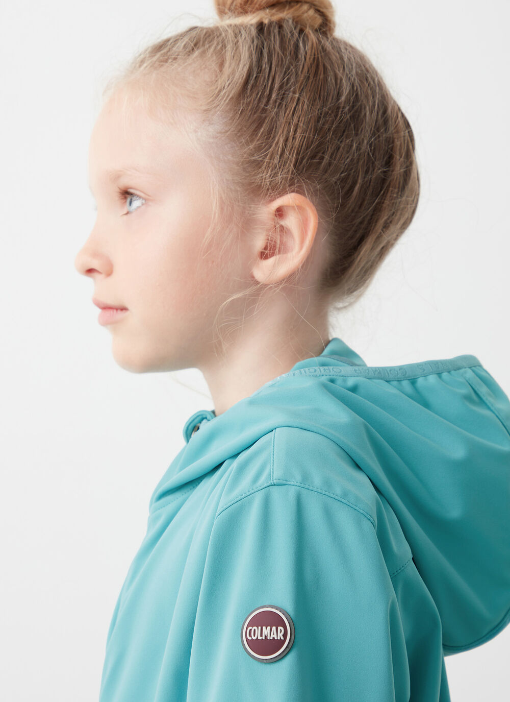 Veste &agrave; capuche en softshell image number 1