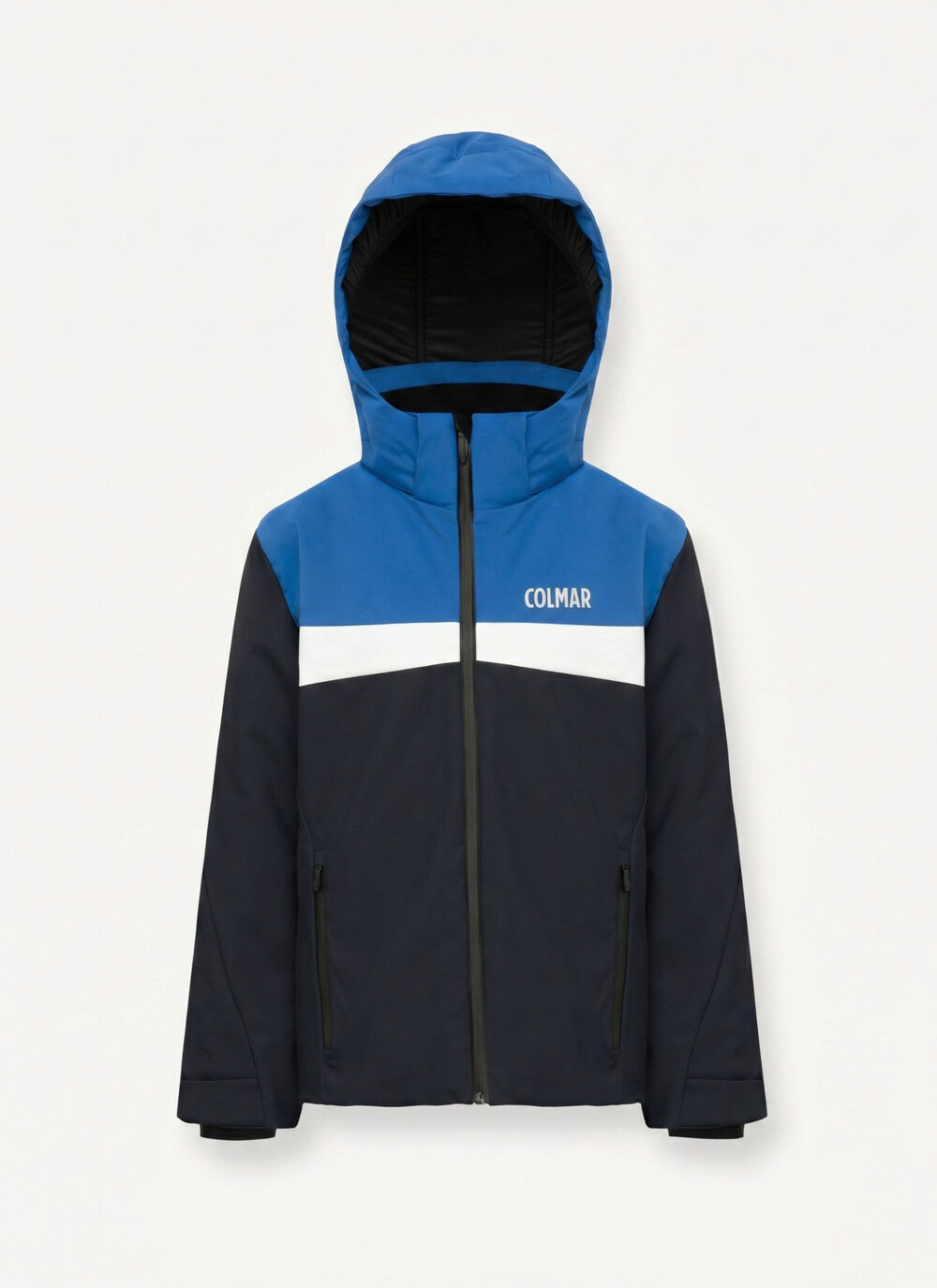 Boy's colour-block ski jacket image number 0