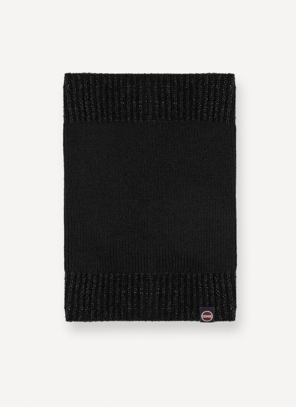 Women&rsquo;s neck warmer with lurex details image number 0