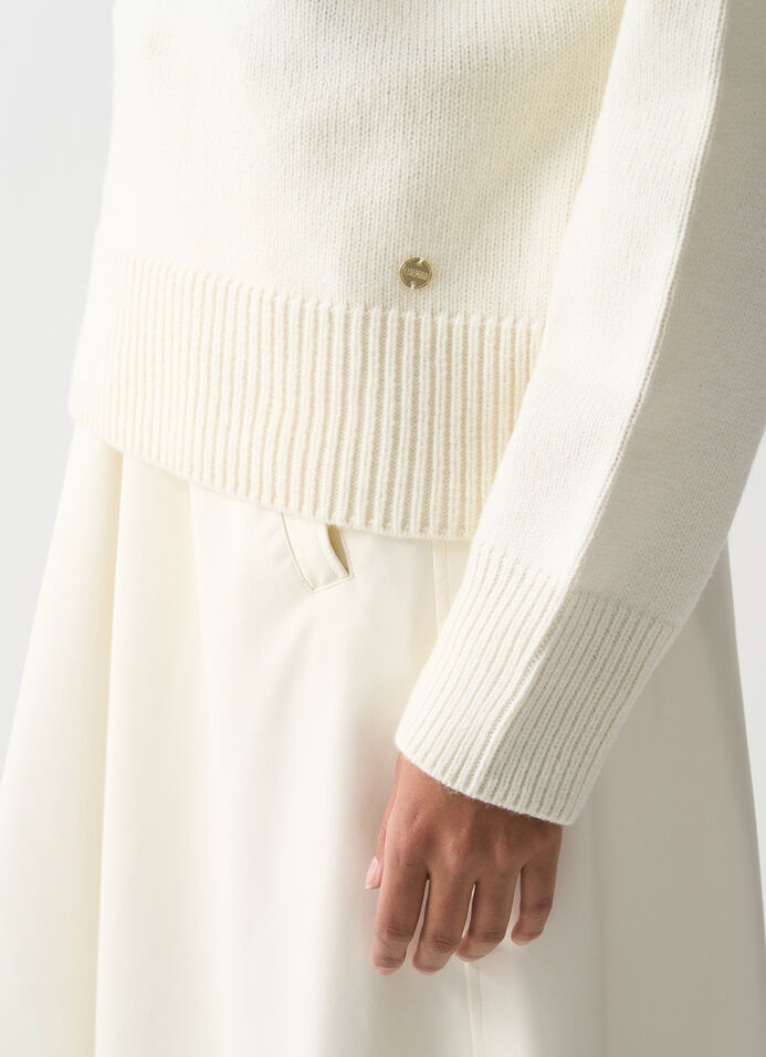 Loose polo-neck jumper image number 2