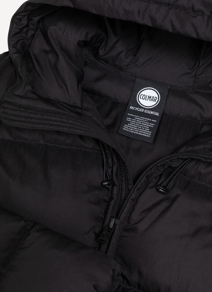 Long Recycled Essentials padded jacket image number 6