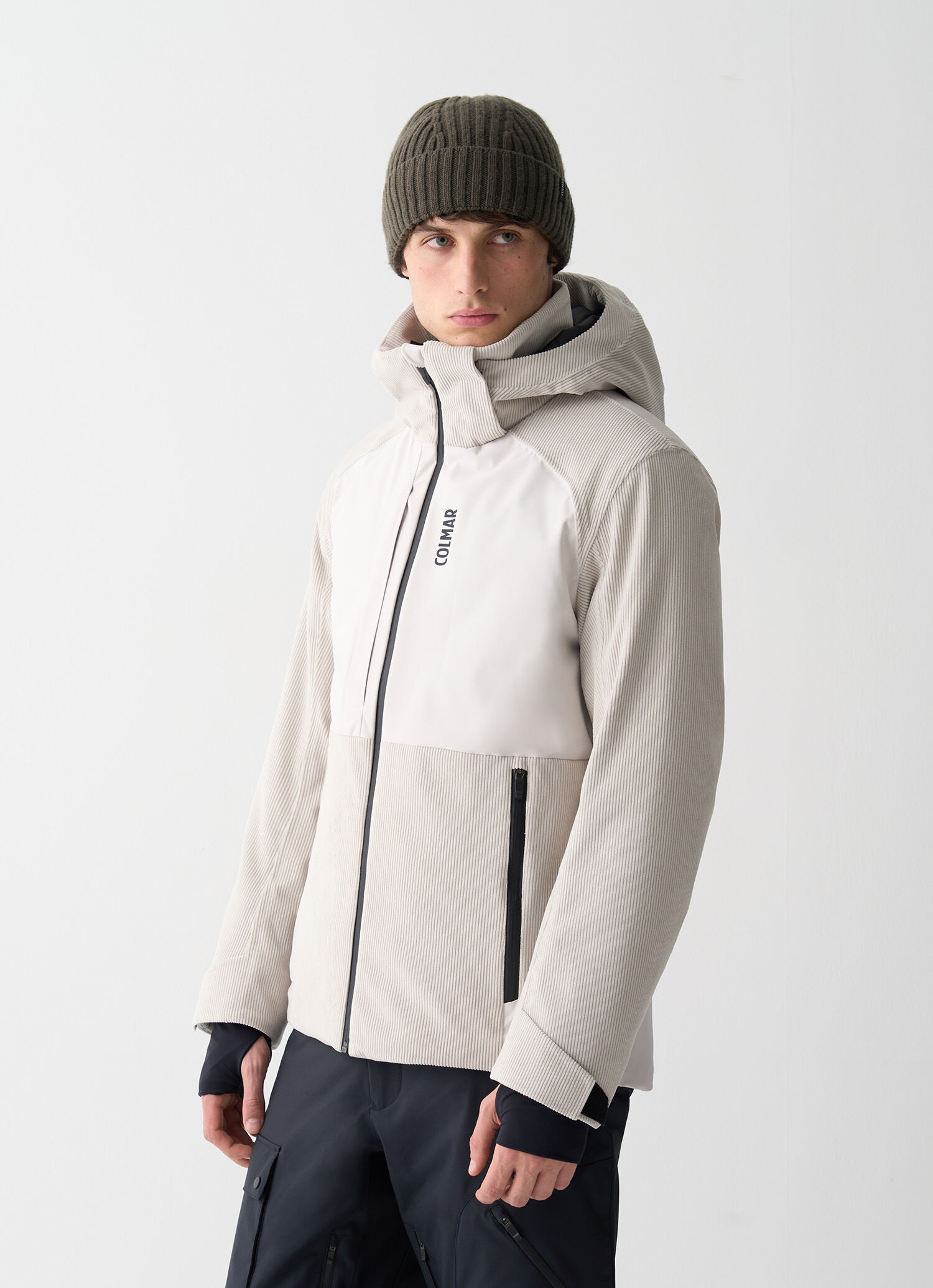 Timeless corduroy ski jacket - PURITY BEIGE | Colmar