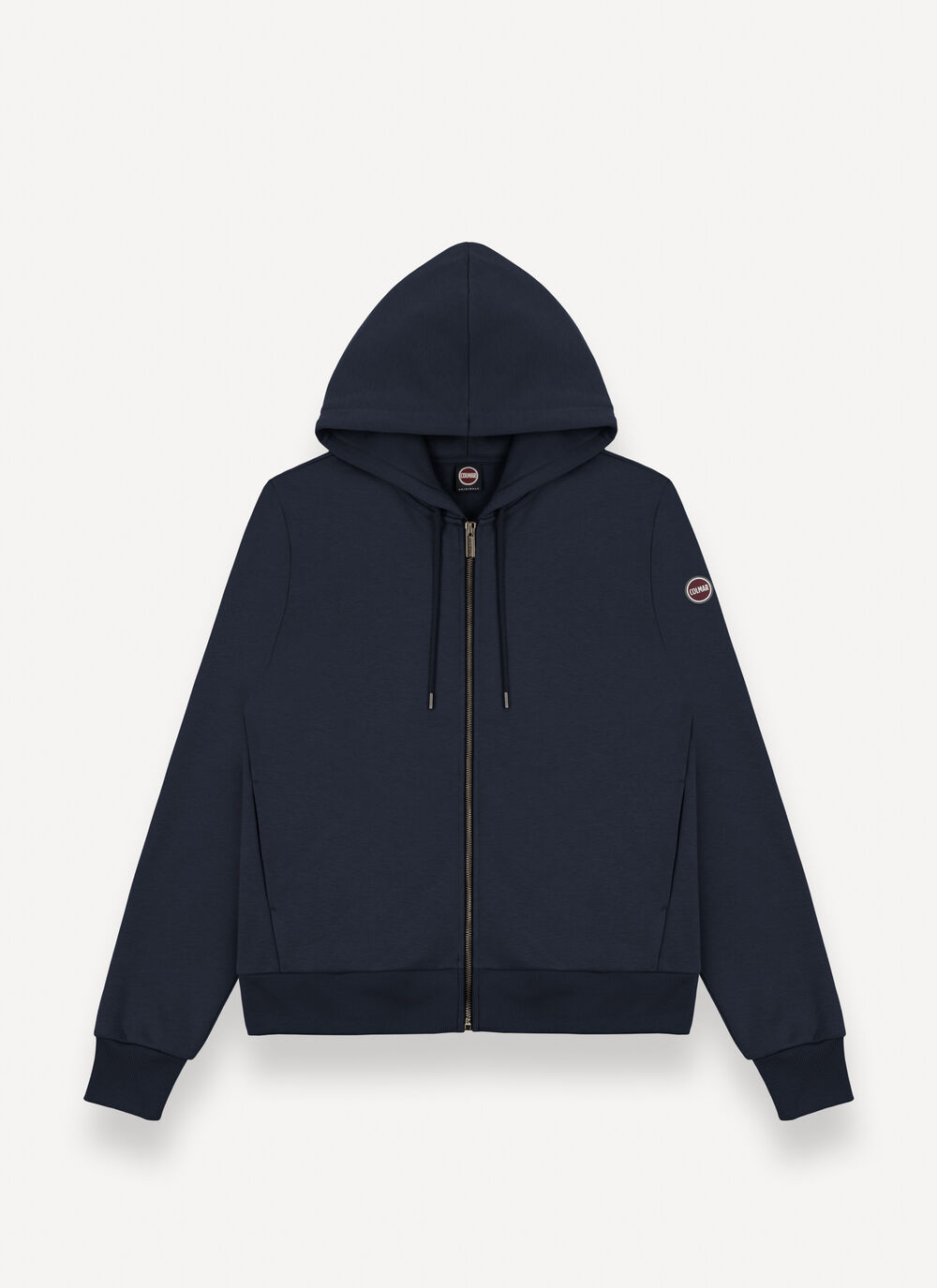 Full zip cotton sweatshirt image number 4