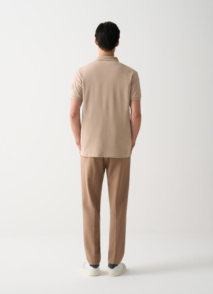 Cotton piqué polo-shirt image number 3