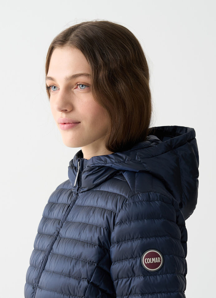 Light down jacket with hood image number 2