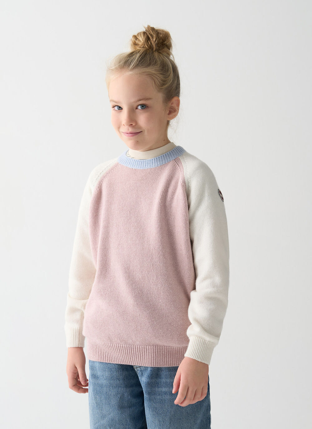 Unisex two-tone pullover image number 1