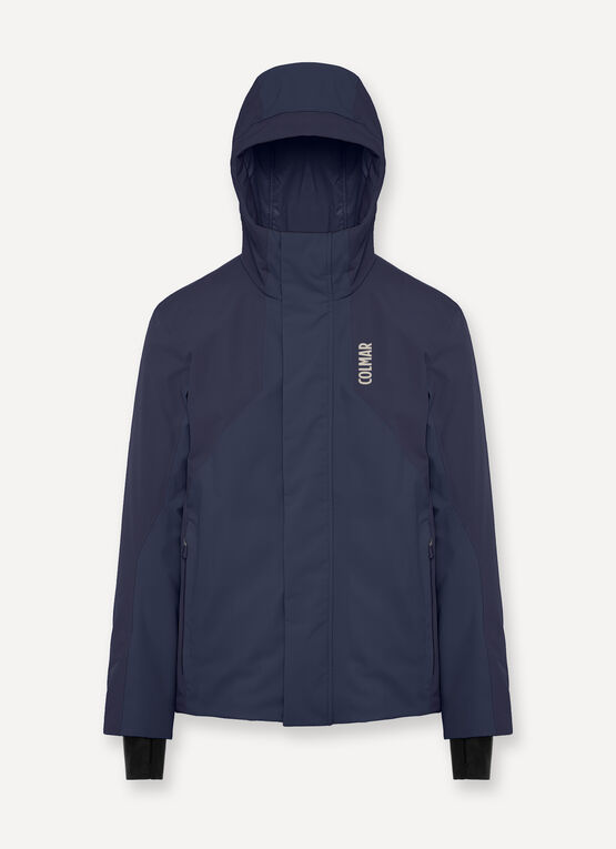 Hooded ski jacket