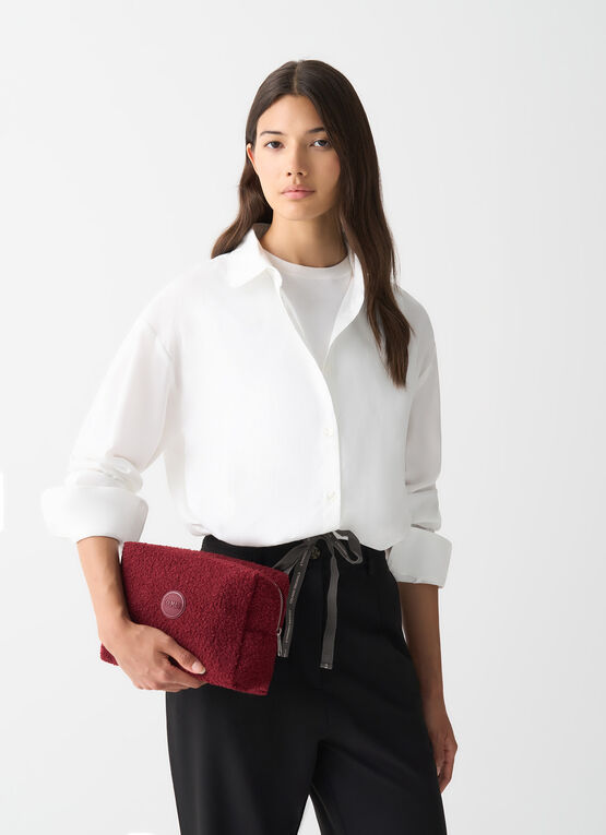 Trousse de toilette en tissu polaire Teddy