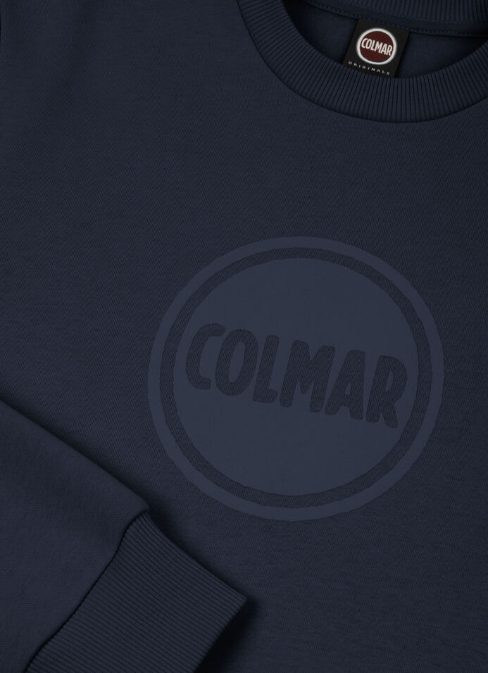 Rundhals-Sweatshirt mit Logo image number 6