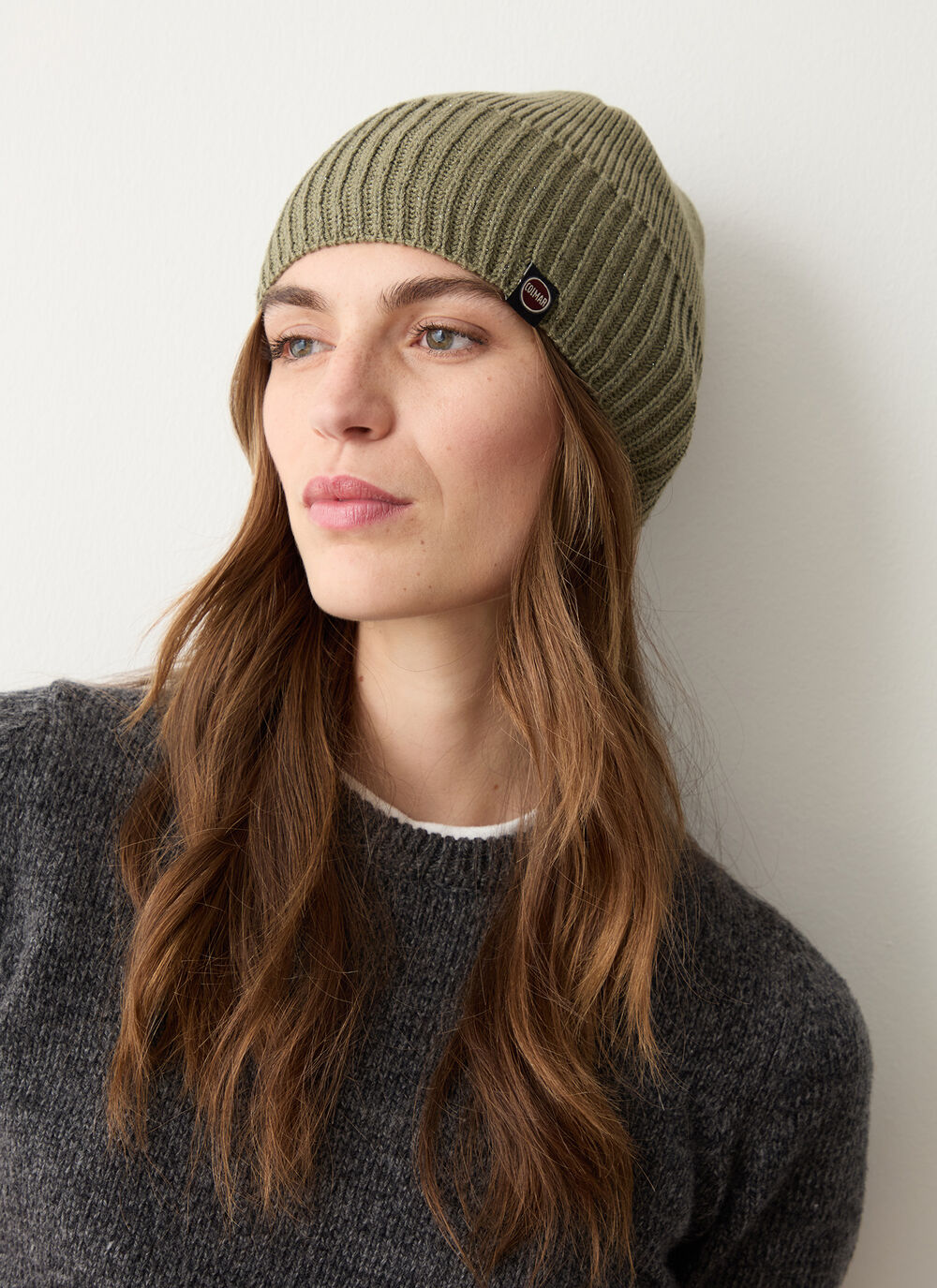 Women&rsquo;s hat with lurex details image number 0