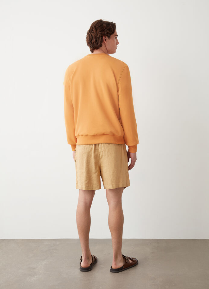 Sweat-shirt avec détails colorés image number 3