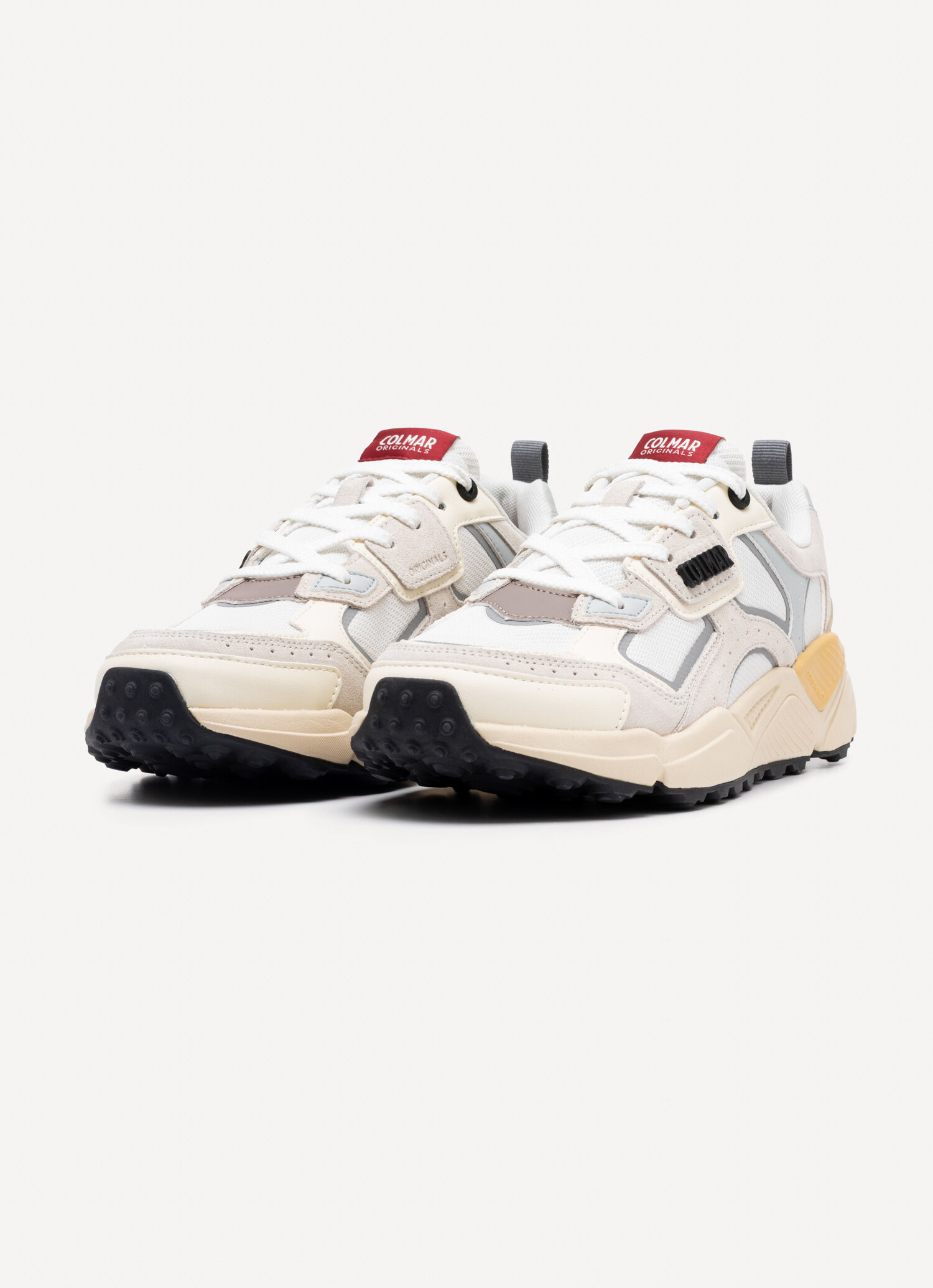 スニーカー COLMAR Men Sneakers GARNER SMOOTH 096 BIANCO WHITE GARNER SMOOTH men's sneakers - OFF WHITE | Colmar
