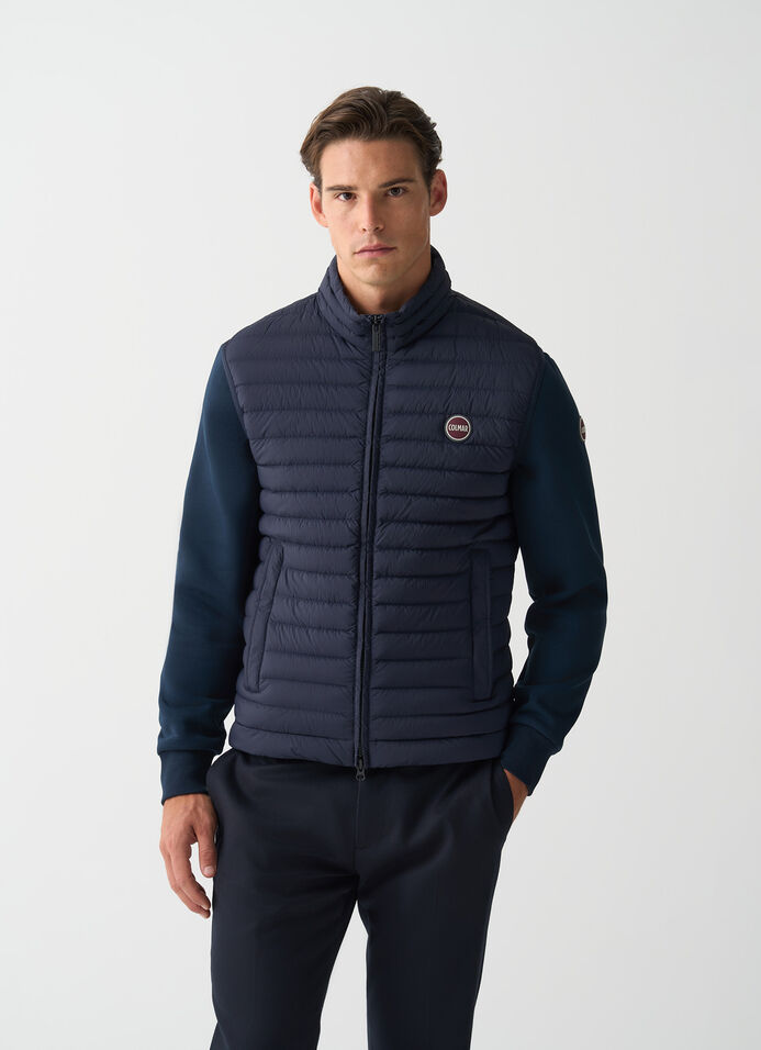 Gilet in piuma leggera con coulisse  image number 1