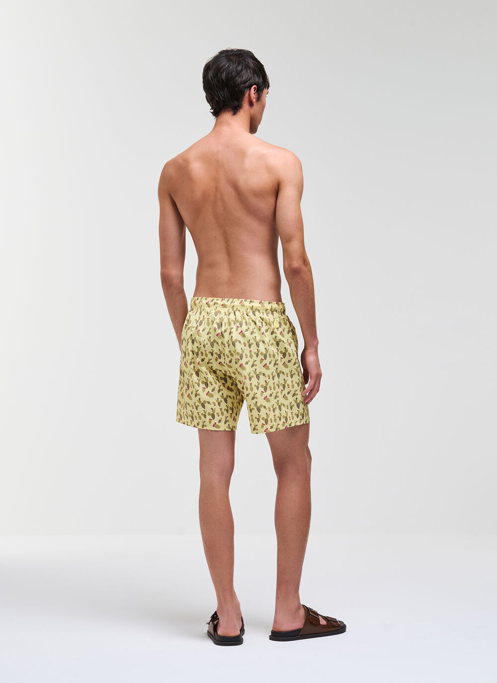 Patterned swimming trunks image number 3