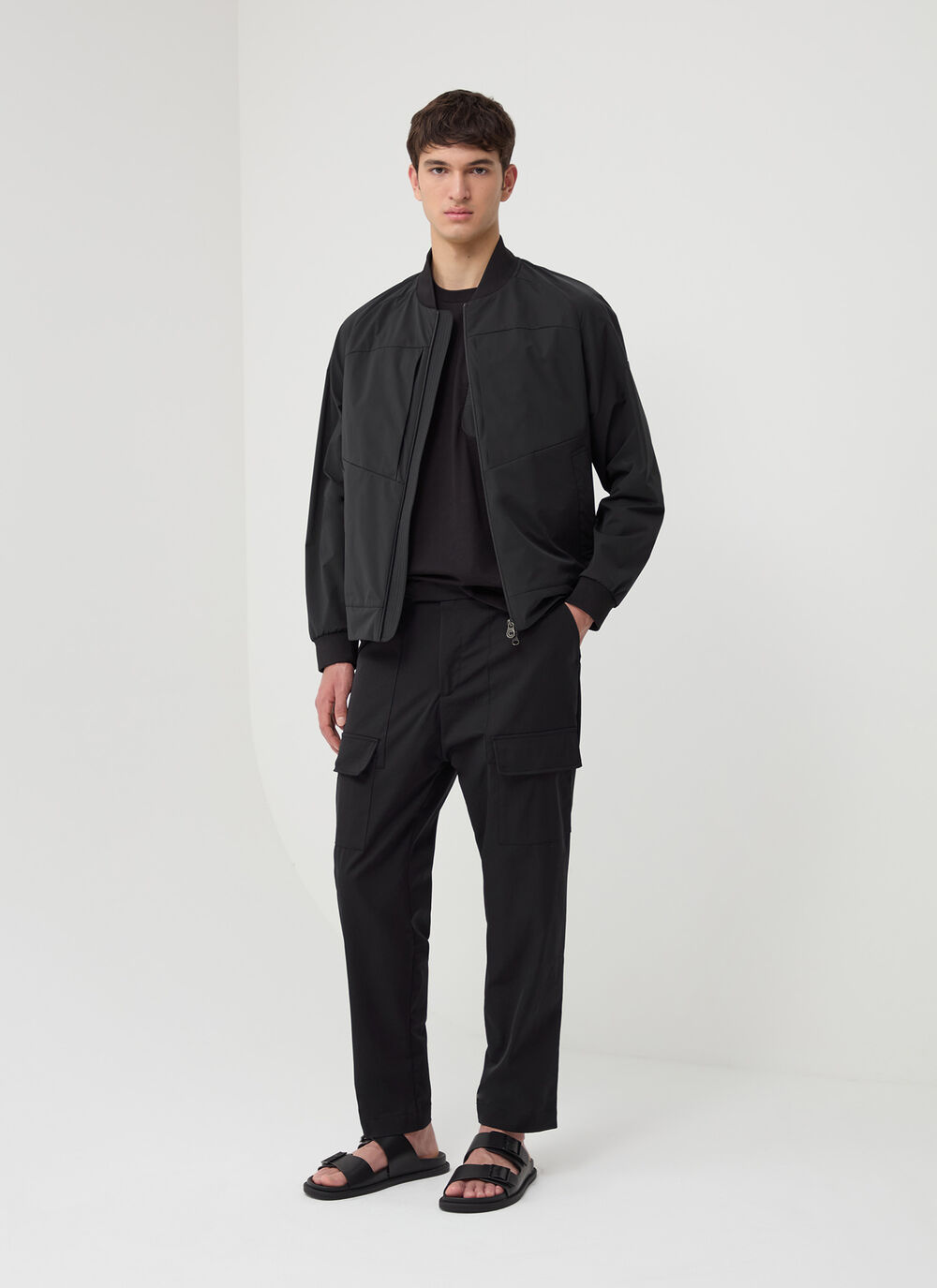 Easy care cargo trousers image number 1