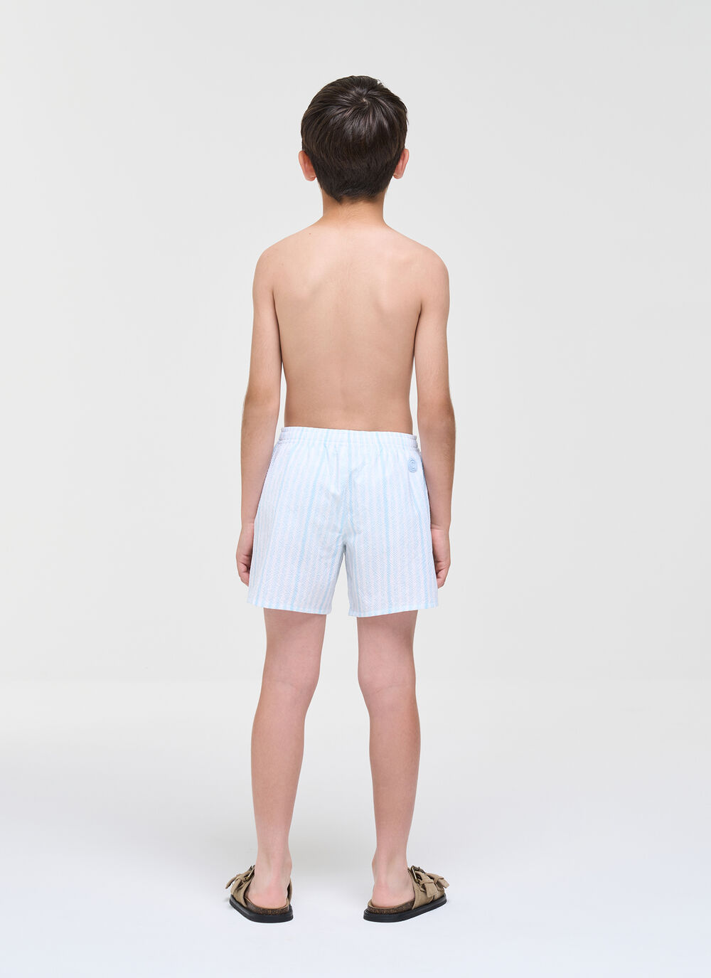 Striped Swim Shorts image number 3