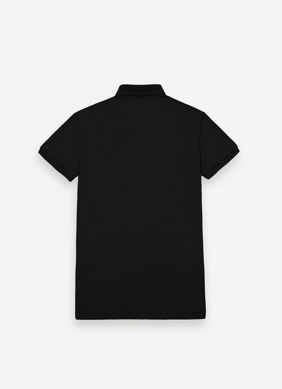 Cotton piqué polo-shirt